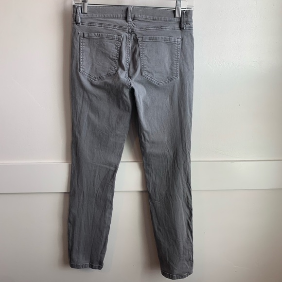 LOFT Gray Modern Skinny Crop Pants - Picture 2 of 6